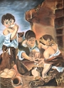 039 Le jeu (inspire de Murillo)